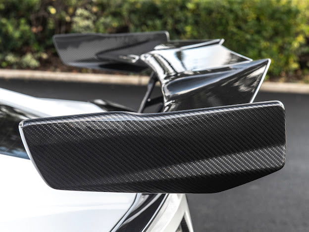 *BLEMISHED-DISCOUNTED* 2014-2019 C7 Corvette - Carbon Fiber "ZR1 Conversion" High Rear Spoiler / Wing Package